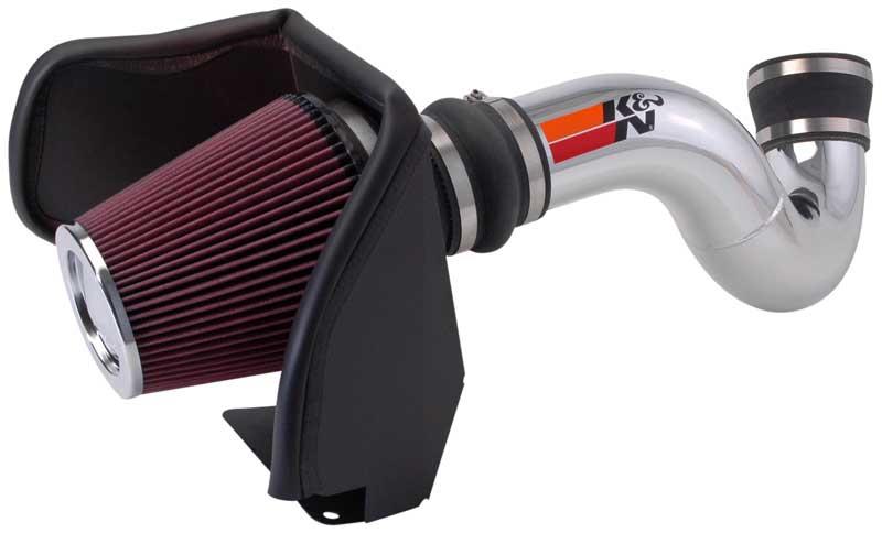 K&N 05 Chevy/GMC PickUp & SUV V8-4.8/5.3/6.0L High Flow Performance Kit-Cold Air Intakes-Grocery Getter Performance