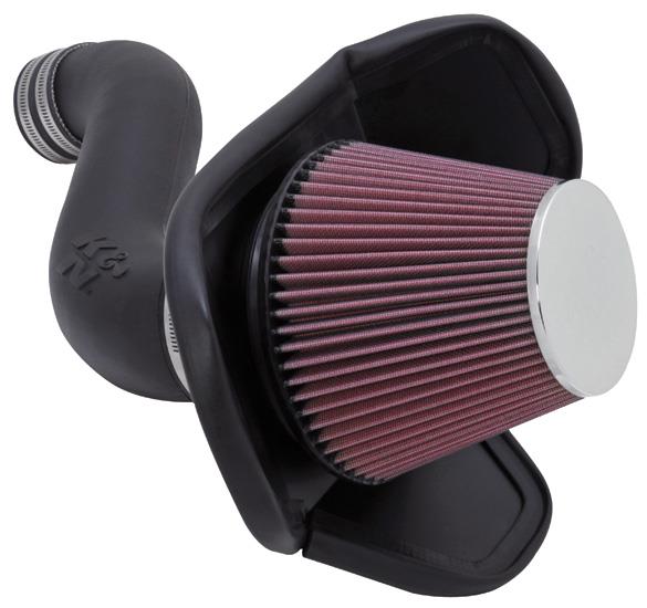 K&N 05 Dodge Magnum / Chrysler 300 V6-3.5L Performance Intake Kit-Cold Air Intakes-Grocery Getter Performance