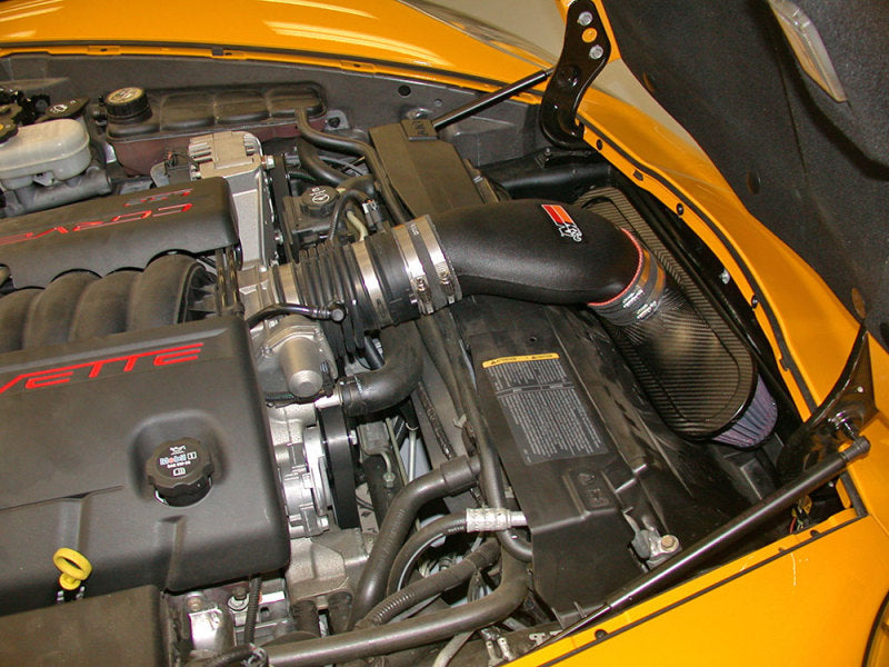 K&N 06-07 Chevrolet Corvette V8-6.0L AirCharger Performance Intake-Cold Air Intakes-Grocery Getter Performance