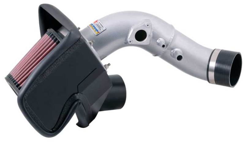 K&N 06-09 Civic Si Silver Typhoon Short Ram Intake-Cold Air Intakes-Grocery Getter Performance