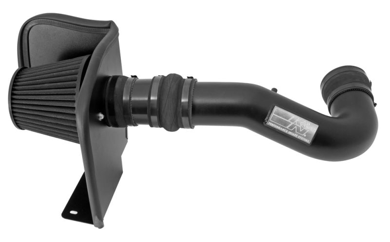 K&N 07-08 Chevy Silverado 1500 4.8L/5.3L V8 / 07-08 GMC Yukon 4.8L/5.3L V8 Black Perf Intake Kit-Cold Air Intakes-Grocery Getter Performance