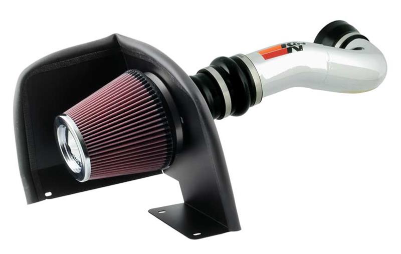 K&N 07-08 Chevy/GMC/Cadillac V8-4.8/5.3/6.0/6.2 High Flow Performance Kit-Cold Air Intakes-Grocery Getter Performance