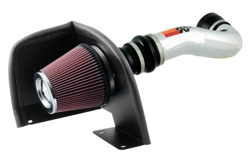 K&N 07-08 Chevy/GMC/Cadillac V8-4.8/5.3/6.0/6.2 High Flow Performance Kit-Cold Air Intakes-Grocery Getter Performance