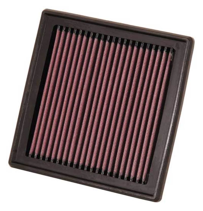 K&N 07-09 350z/370z/G35/G37 Drop In Air Filter-Air Filters - Drop In-Grocery Getter Performance