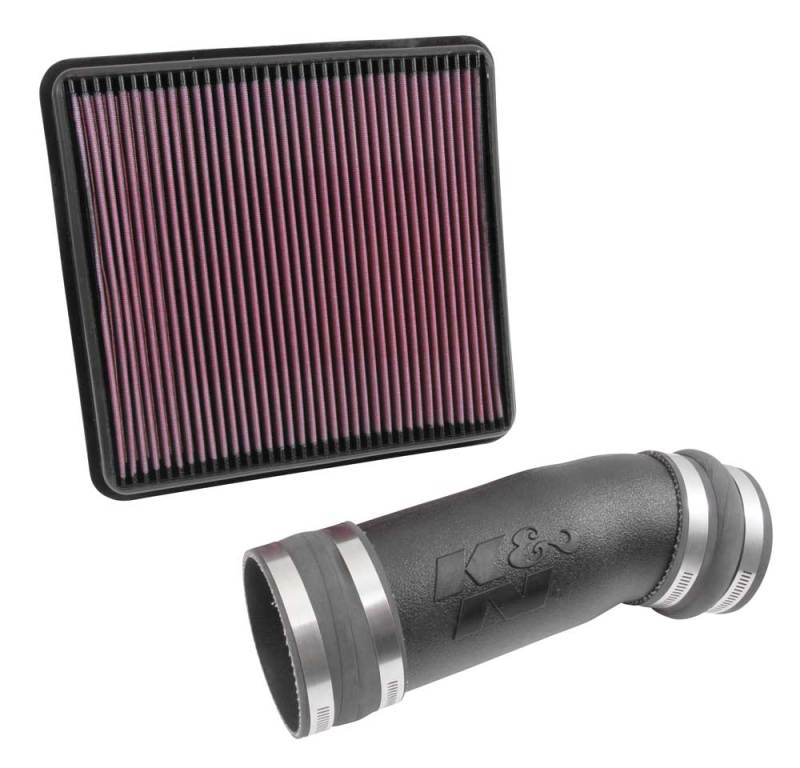 K&N 07-13 Toyota Tundra V8-5.7L Performance Air Intake Kit-Cold Air Intakes-Grocery Getter Performance