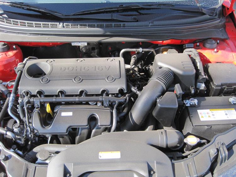 K&N 07 Hyundai Elantra 2.0L-L4 Drop In Air Filter-Air Filters - Drop In-Grocery Getter Performance