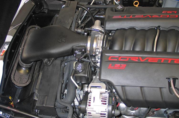 K&N 08-09 Chevy Corvette 6.2L V8 AirCharger Performance Intake-Cold Air Intakes-Grocery Getter Performance