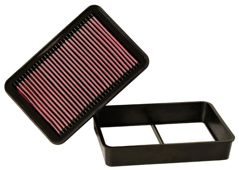 K&N 08-09 Evo X Drop In Air Filter-Air Filters - Drop In-Grocery Getter Performance
