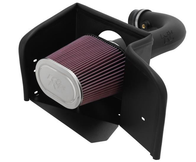 K&N 08-10 Dodge Ram V8-4.7L AirCharger Performance Intake-Cold Air Intakes-Grocery Getter Performance