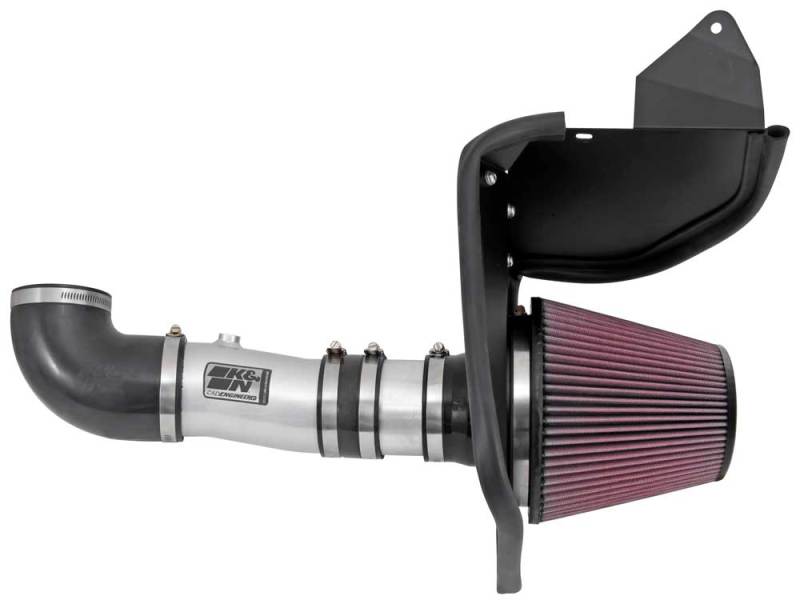 K&N 08-11 Typhoon, Cadillac CTS 3.6L, 3.6L 69 Series Typhoon Perf Intake Kit-Cold Air Intakes-Grocery Getter Performance