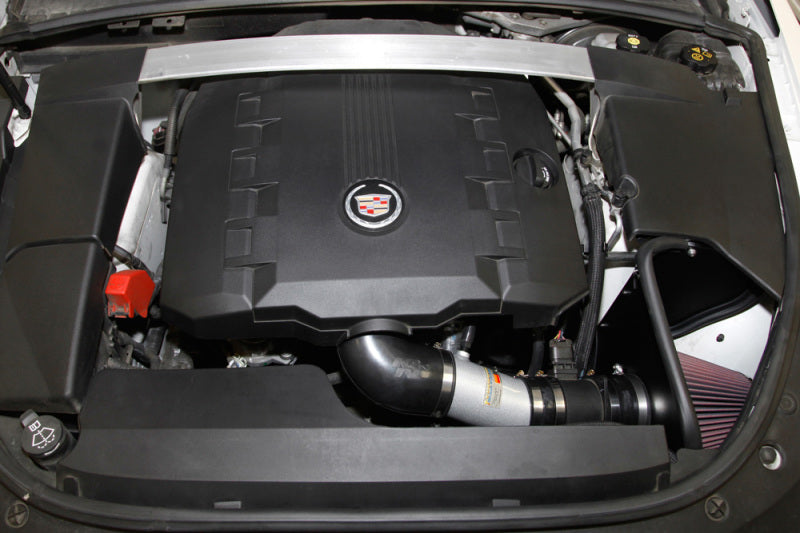 K&N 08-11 Typhoon, Cadillac CTS 3.6L, 3.6L 69 Series Typhoon Perf Intake Kit-Cold Air Intakes-Grocery Getter Performance