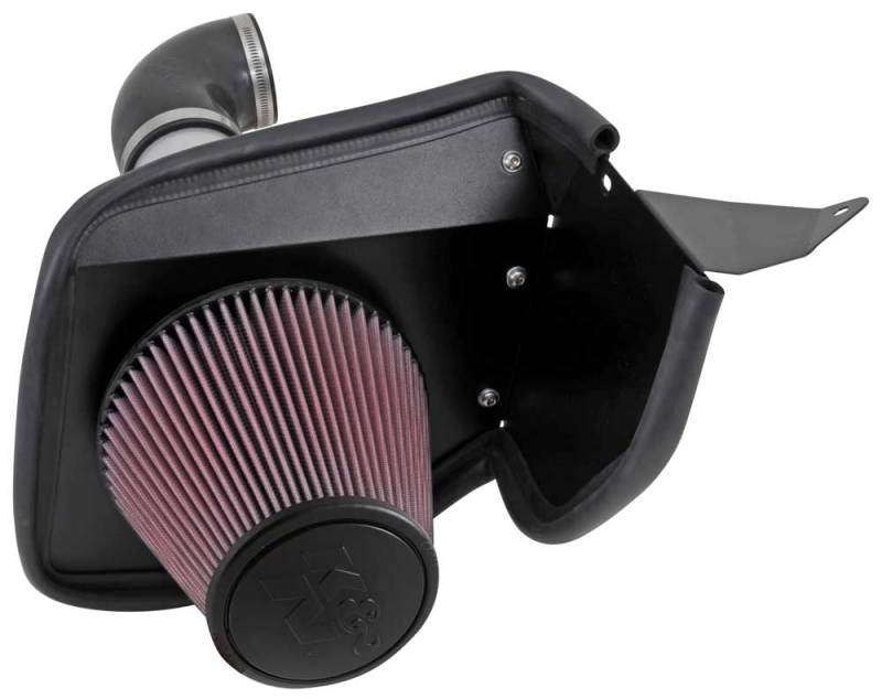 K&N 08-11 Typhoon, Cadillac CTS 3.6L, 3.6L 69 Series Typhoon Perf Intake Kit-Cold Air Intakes-Grocery Getter Performance