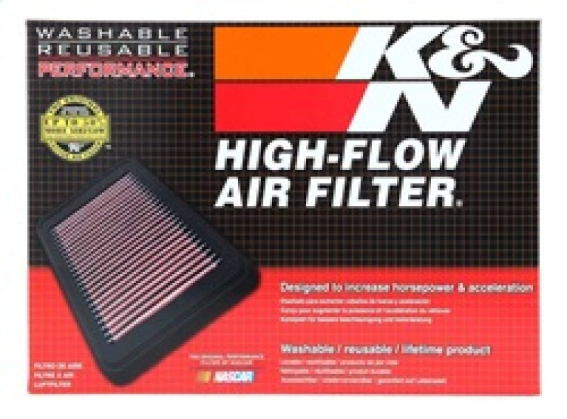 K&N 08 BMW X5 4.8L-V8 Drop In Air Filter-Air Filters - Drop In-Grocery Getter Performance