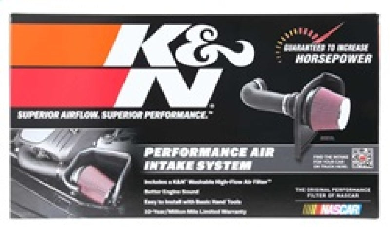 K&N 09-10 Dodge Ram 1500 PickUp V8-5.7L AirCharger Performance Intake-Cold Air Intakes-Grocery Getter Performance