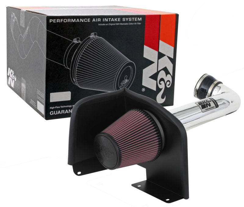 K&N 09-10 Yukon/Sierra/Tahoe/Silverado/Escalade High Flow Performance Kit-Cold Air Intakes-Grocery Getter Performance