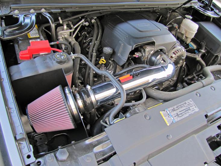 K&N 09-10 Yukon/Sierra/Tahoe/Silverado/Escalade High Flow Performance Kit-Cold Air Intakes-Grocery Getter Performance