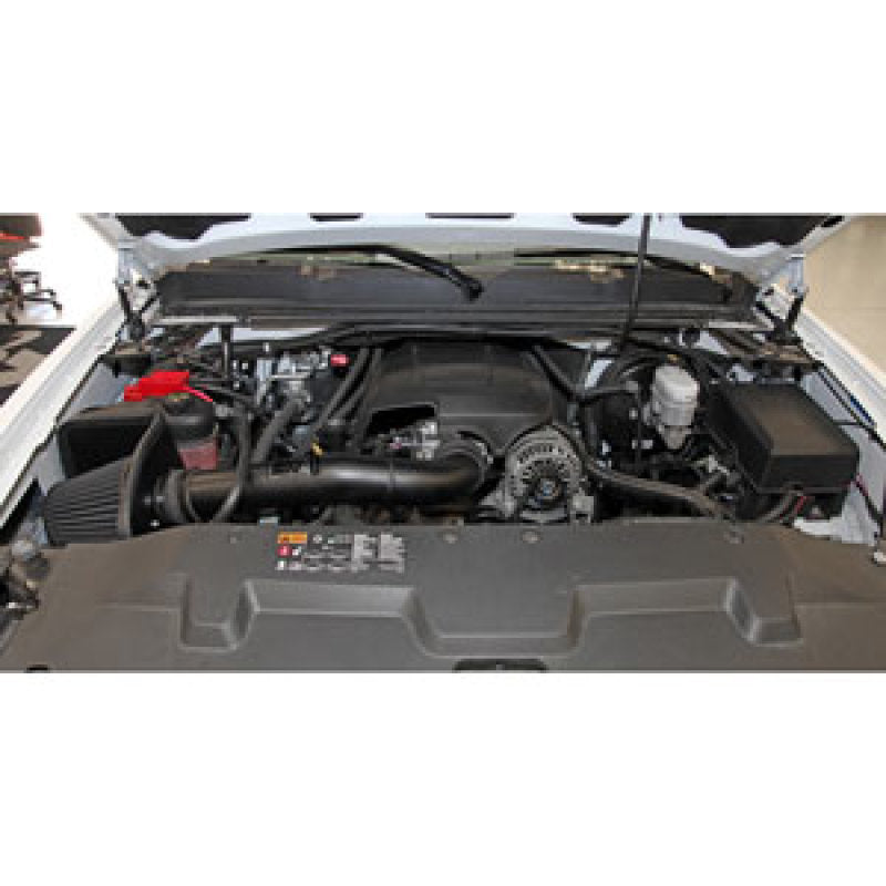 K&N 09-13 Chevy Silverado 1500/Avalanche/Suburban / 09-13 GMC Yukon Black Perf Intake Kit-Cold Air Intakes-Grocery Getter Performance