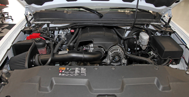 K&N 09-13 Chevy Silverado 1500/Avalanche/Suburban / 09-13 GMC Yukon Black Perf Intake Kit-Cold Air Intakes-Grocery Getter Performance