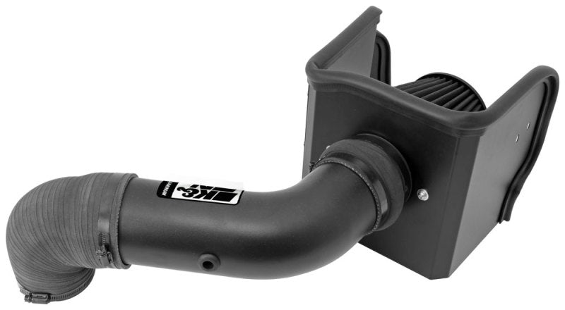 K&N 09-13 Dodge Ram 1500 Pickup 5.7L V8 / 11-13 Ram 1500 5.7L V8 Black Performance Intake Kit-Cold Air Intakes-Grocery Getter Performance