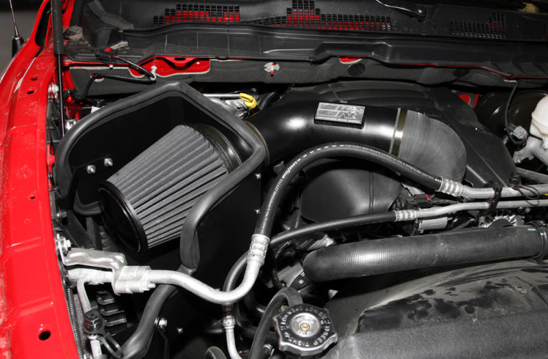 K&N 09-13 Dodge Ram 1500 Pickup 5.7L V8 / 11-13 Ram 1500 5.7L V8 Black Performance Intake Kit-Cold Air Intakes-Grocery Getter Performance