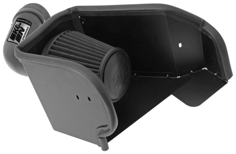 K&N 09-13 Dodge Ram 1500 Pickup 5.7L V8 / 11-13 Ram 1500 5.7L V8 Black Performance Intake Kit-Cold Air Intakes-Grocery Getter Performance