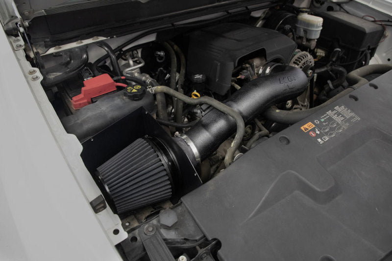 K&N 09-14 Chevrolet V8-4.8/5.3/6.0/6.2L - Performance Air Intake System-Cold Air Intakes-Grocery Getter Performance