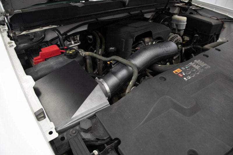 K&N 09-14 Chevrolet V8-4.8/5.3/6.0/6.2L - Performance Air Intake System-Cold Air Intakes-Grocery Getter Performance
