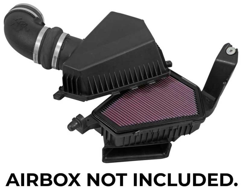 K&N 09-15 Cadillac CTS-V V8 6.2L F/I 57 Series FIPK Performance Intake Kit-Cold Air Intakes-Grocery Getter Performance