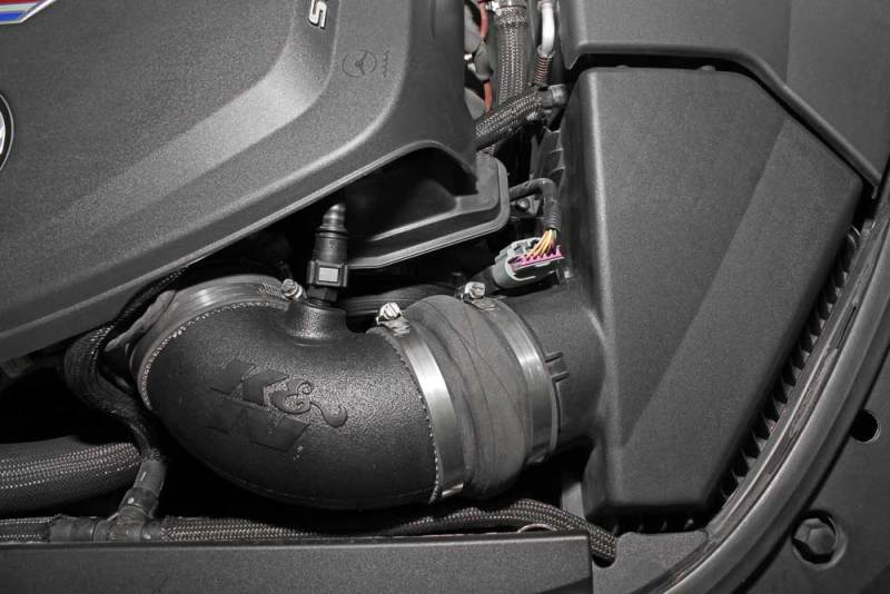 K&N 09-15 Cadillac CTS-V V8 6.2L F/I 57 Series FIPK Performance Intake Kit-Cold Air Intakes-Grocery Getter Performance