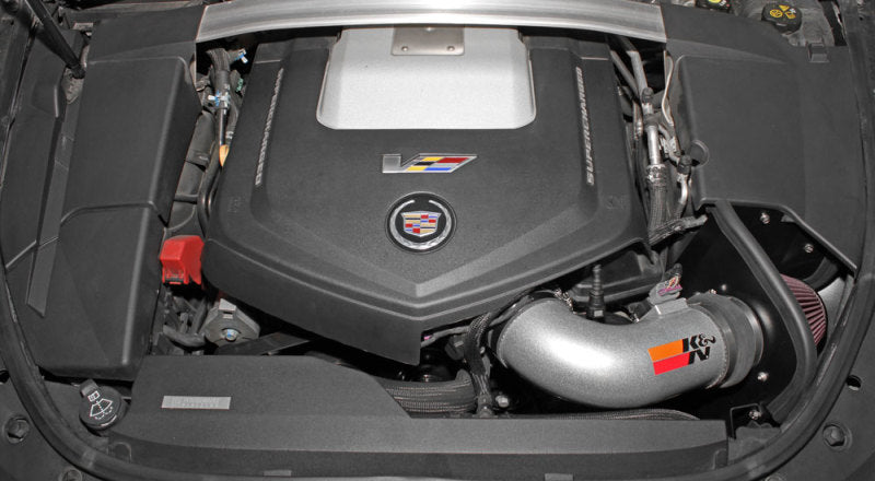 K&N 09-15 Cadillac STS-V 6.2L V8 Typhoon Performance Intake-Cold Air Intakes-Grocery Getter Performance