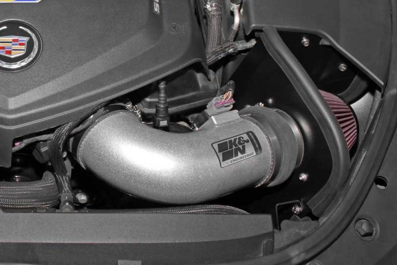 K&N 09-15 Cadillac STS-V 6.2L V8 Typhoon Performance Intake-Cold Air Intakes-Grocery Getter Performance