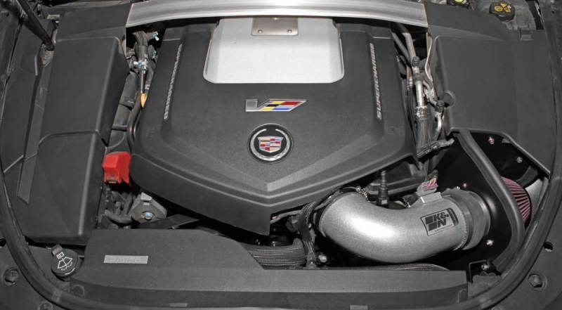 K&N 09-15 Cadillac STS-V 6.2L V8 Typhoon Performance Intake-Cold Air Intakes-Grocery Getter Performance