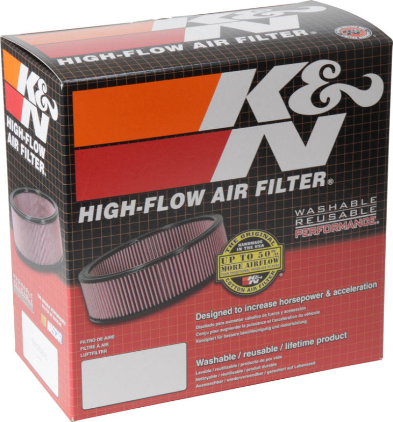 K&N 09+ Nissan GTR Drop In Air Filter-Air Filters - Drop In-Grocery Getter Performance