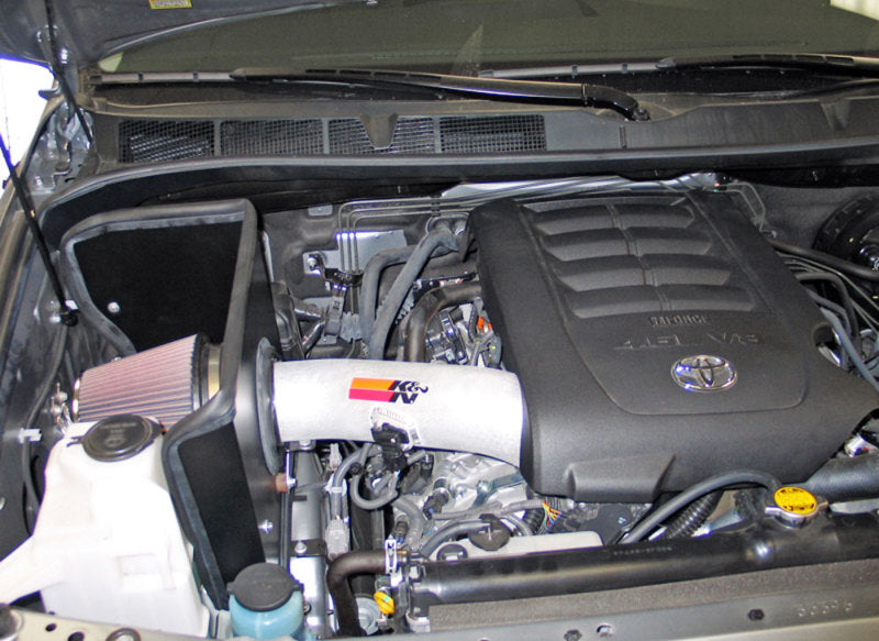 K&N 10-11 Toyota Tundra/Sequoia 4.6L V8 High Flow Performance Intake-Cold Air Intakes-Grocery Getter Performance