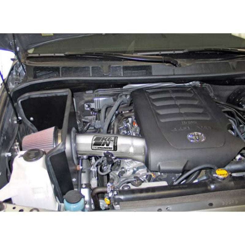 K&N 10-11 Toyota Tundra/Sequoia 4.6L V8 High Flow Performance Intake-Cold Air Intakes-Grocery Getter Performance