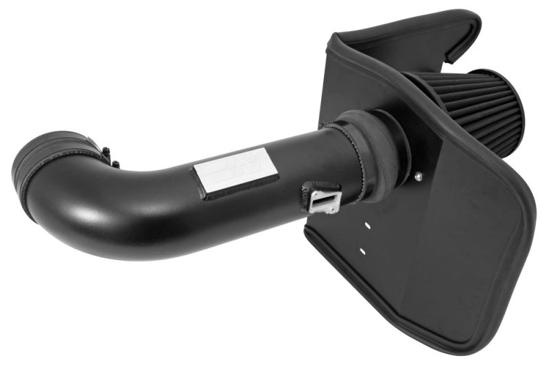 K&N 10-13 Chevy Camaro 6.2L V8 Black Performance Intake Kit-Cold Air Intakes-Grocery Getter Performance