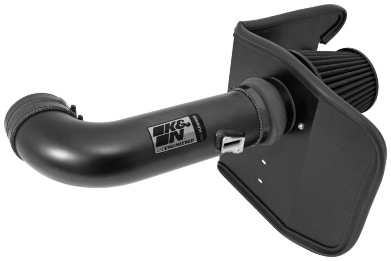 K&N 10-13 Chevy Camaro 6.2L V8 Black Performance Intake Kit-Cold Air Intakes-Grocery Getter Performance