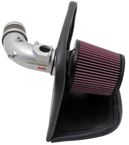 K&N 10 Mazdaspeed3 L4-2.3L Silver Typhoon Short Ram Intake-Cold Air Intakes-Grocery Getter Performance