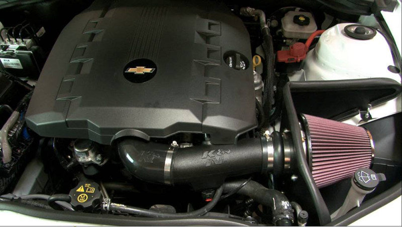 K&N 11-12 Chevy Camaro 3.6L V6 AirCharger Performance Intake-Cold Air Intakes-Grocery Getter Performance