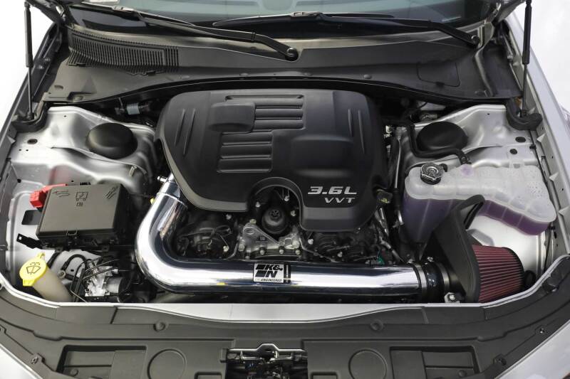 K&N 11-12 Chrysler 300 3.6L / 11-12 Dodge Challenger/Charger 3.6L Typhoon Performance Intake-Cold Air Intakes-Grocery Getter Performance