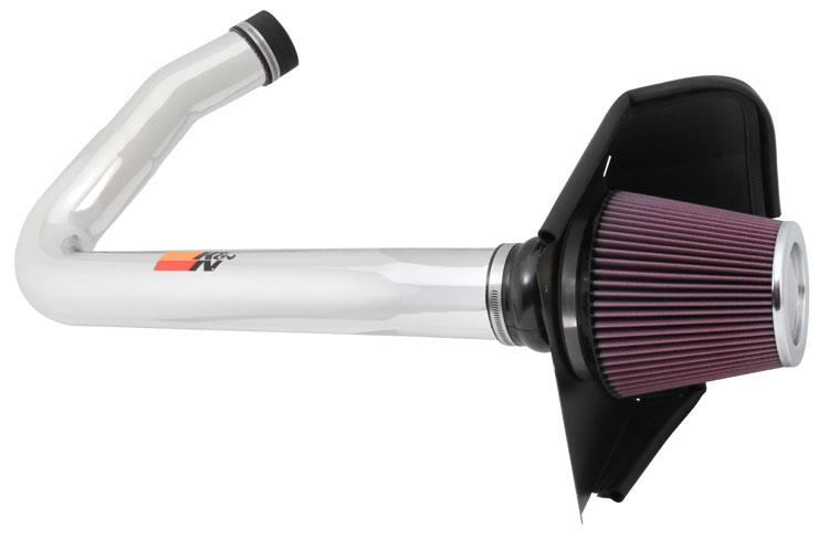 K&N 11-12 Chrysler 300 3.6L / 11-12 Dodge Challenger/Charger 3.6L Typhoon Performance Intake-Cold Air Intakes-Grocery Getter Performance