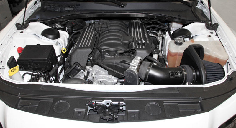 K&N 11-13 Dodge Challenger V8/12-13 Charger V8 / 12-13 Chrysler 300 Black Performance Intake Kit-Cold Air Intakes-Grocery Getter Performance