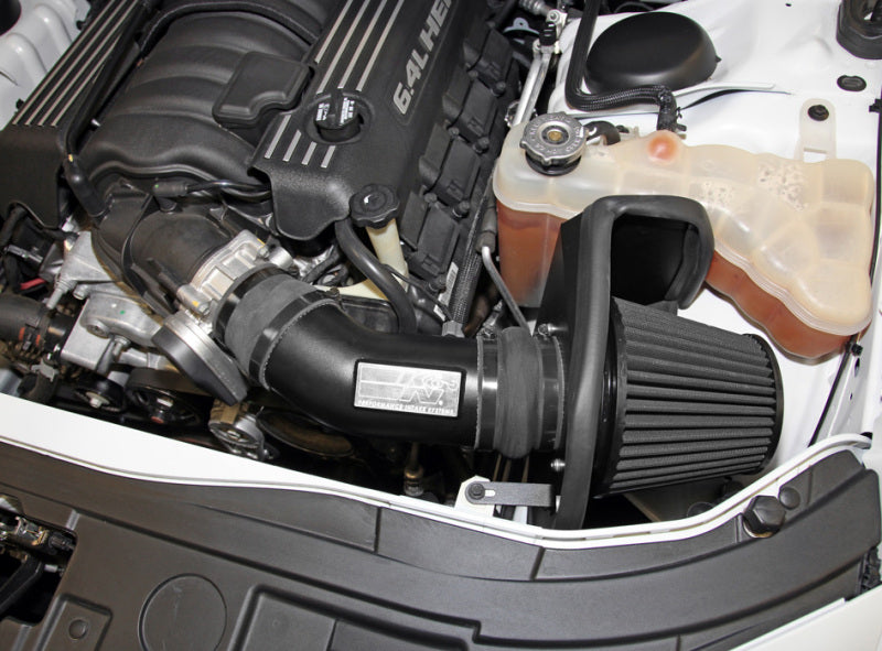 K&N 11-13 Dodge Challenger V8/12-13 Charger V8 / 12-13 Chrysler 300 Black Performance Intake Kit-Cold Air Intakes-Grocery Getter Performance