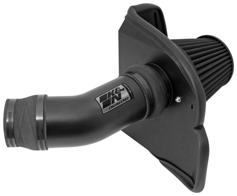 K&N 11-13 Dodge Challenger V8/12-13 Charger V8 / 12-13 Chrysler 300 Black Performance Intake Kit-Cold Air Intakes-Grocery Getter Performance