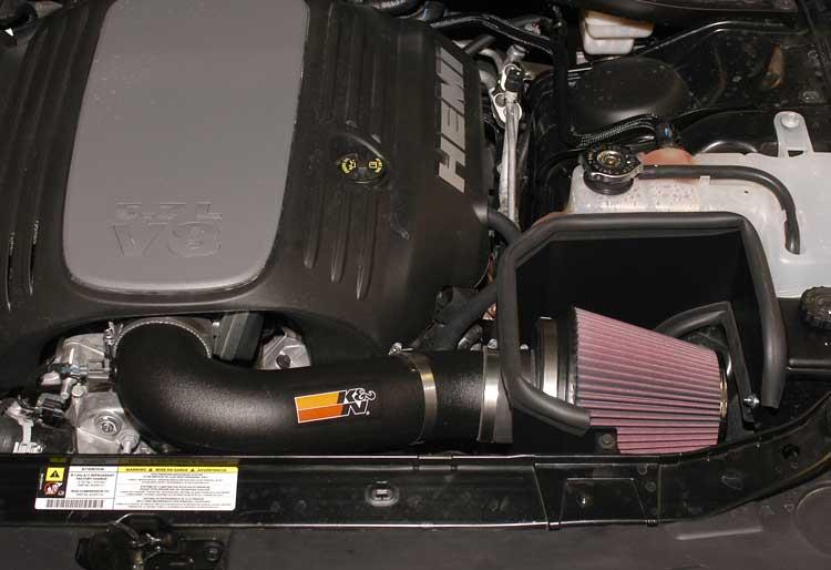 K&N 11-13 Dodge Charger/Challenger / 11-13 Chrysler 300C V8-5.7L AirCharger Performance Intake-Cold Air Intakes-Grocery Getter Performance