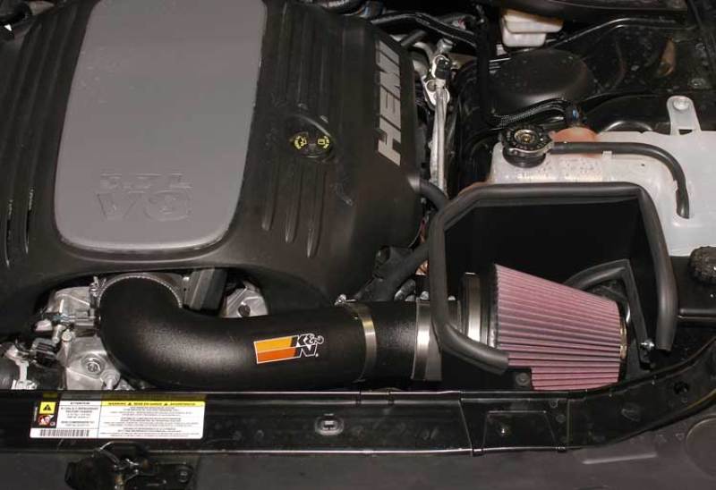 K&N 11-13 Dodge Charger/Challenger / 11-13 Chrysler 300C V8-5.7L AirCharger Performance Intake-Cold Air Intakes-Grocery Getter Performance