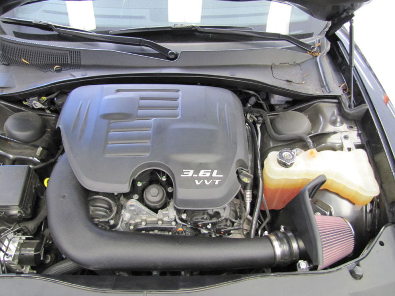 K&N 11-14 Dodge Charger 3.6L V6 Performance Intake-Cold Air Intakes-Grocery Getter Performance