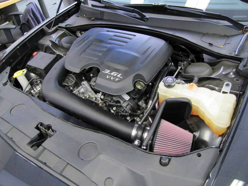 K&N 11-14 Dodge Charger 3.6L V6 Performance Intake-Cold Air Intakes-Grocery Getter Performance