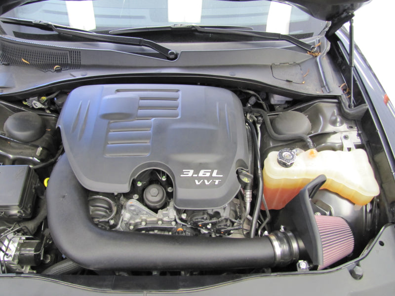 K&N 11-14 Dodge Charger 3.6L V6 Performance Intake-Cold Air Intakes-Grocery Getter Performance