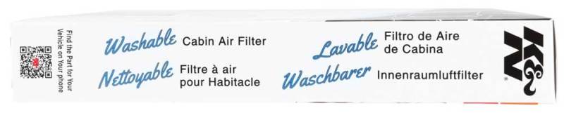 K&N 11-16 Jeep Grand Cherokee / 11-16 Dodge Durango Cabin Air Filter-Cabin Air Filters-Grocery Getter Performance